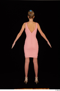 Shenika pink dress standing whole body 0005.jpg